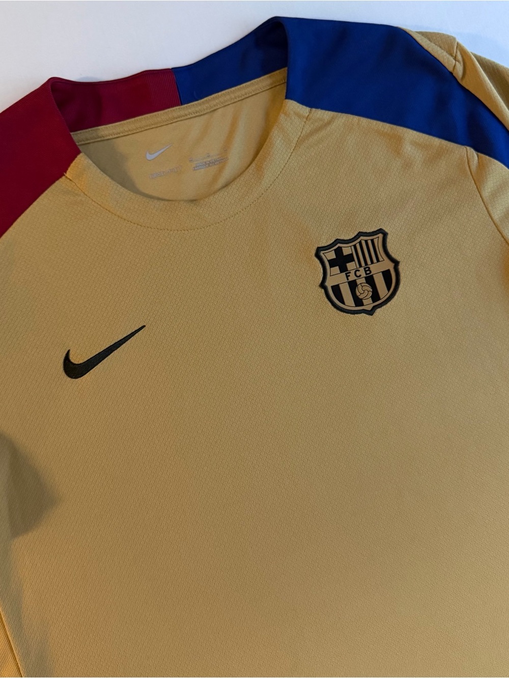 Nike Dri-Fit Barcelona FC Training Jersey Men MED SLIM